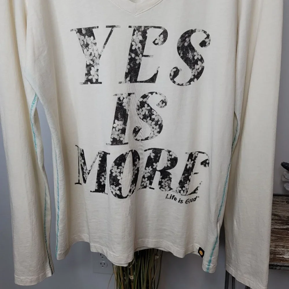 Life Is Good Graphic Tee‎ Womens Medium - Picture 5 of 6